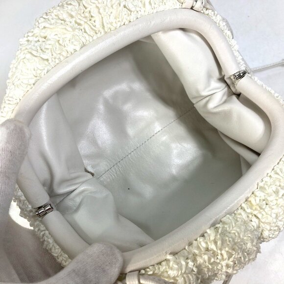 BOTTEGA VENETA White Shoulder Bag - Picture 13 of 16